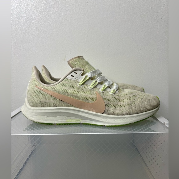 Nike Air Zoom Pegasus 36 “Barely Volt” Women’s Size 9 White / Green / Pink - Picture 4 of 12